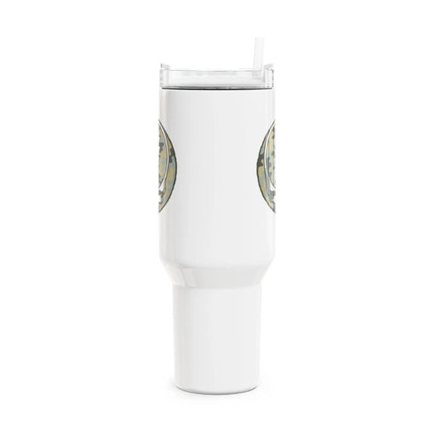 Grateful Dead - Camo Stealie "Fat Man" Tumbler,  Double Insulated 40oz Travel Mug - StealieShop